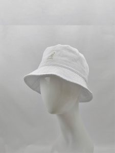 Kangol Washed Bucket Hat weiß