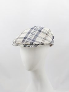 Alfonso D'Este Herren Flatcap Ionio reines Leinen