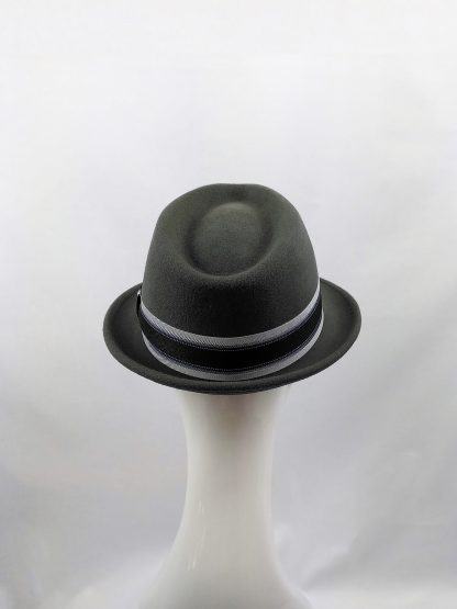 Herren Stetson Filzhut Trilby grau
