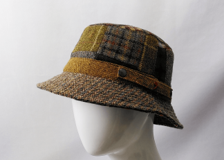 ALFONE DÉSTE ADRIATICO BUCKET HAT aus reiner Wolle