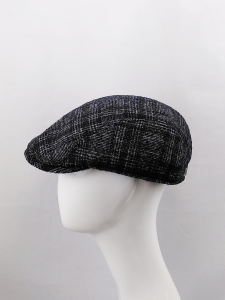 Göttmann Flatcap für Herren grau kariert