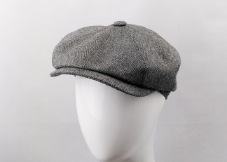 STETSON HATTERAS AUS KASCHMIR & SEIDE in grau